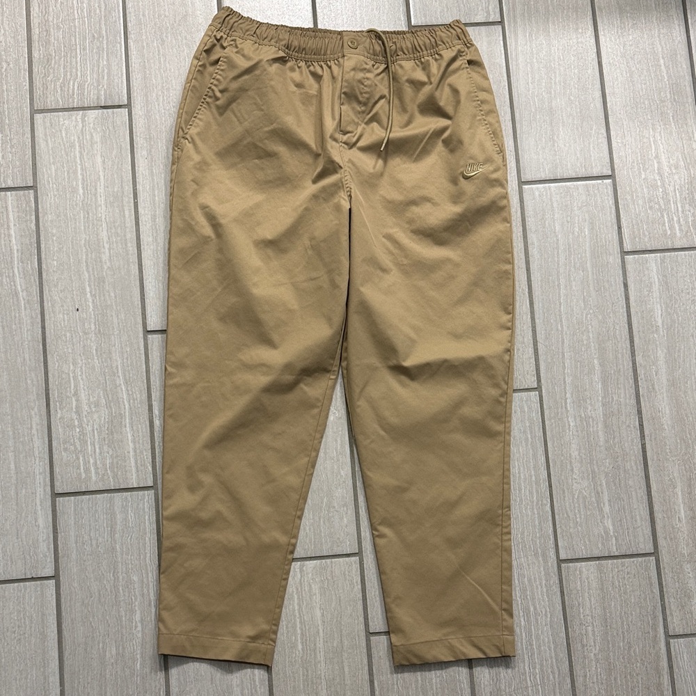 Nike Club Woven Tapered Pants Khaki Men’s Large